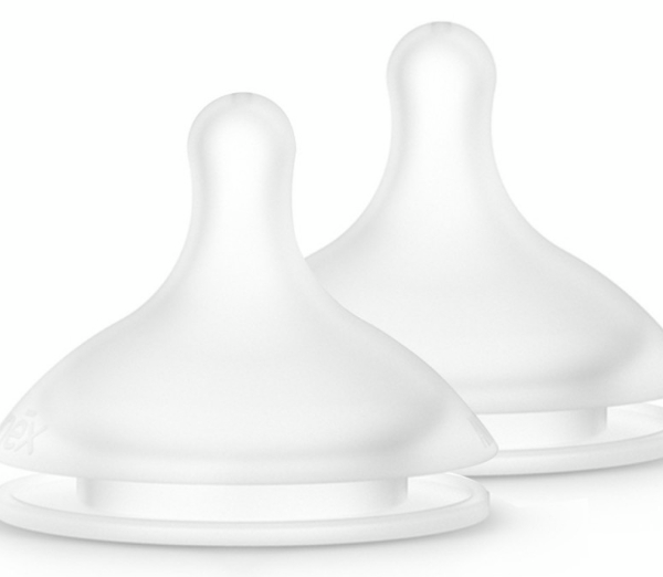 Suavinex Tetina Fisiológica Silicona Flujo S +0m 2 uds