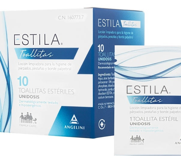 Estila Toallitas Párpados y Pestañas 10 uds