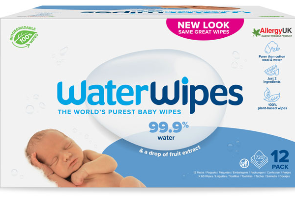 Waterwipes Toallitas Bebé Biodegrables 12x60 Uds