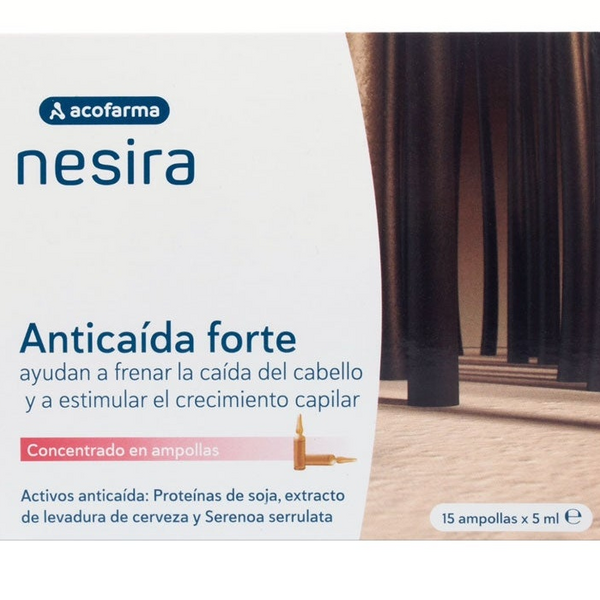 Acofarderm Ampollas Anticaída Forte Nesira Acofarma 15x5 ml