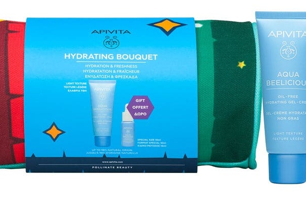 Apivita Aqua Beelicious Crema Textura Ligera 40 ml + Booster 10 ml