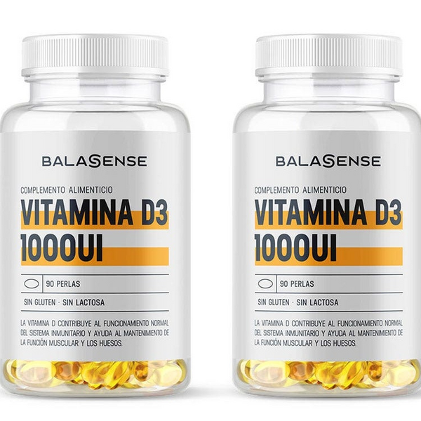 Balasense Vitamina D3 1000 UI 2x90 Perlas