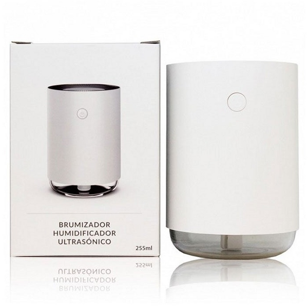 SYS Cosmética Natural Brumizador-Humidificador Ultrasónico Blanco Sys 255 ml