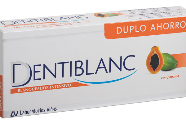 Dentiblanc Pasta Dental Blanqueadora Intensiva 2x100 ml
