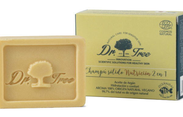 Dr. Tree Champú Sólido 2 en 1 Nutrición 75 gr