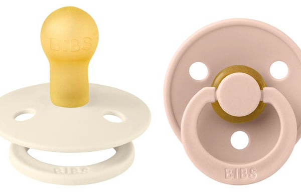 Bibs Chupetes Colours Blush/Ivory 6-18m 2 uds