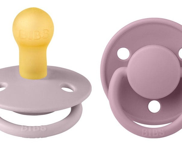 Bibs Chupetes De Lux Dusky Lilac/Heather Talla Única (0-3 años) 2 uds