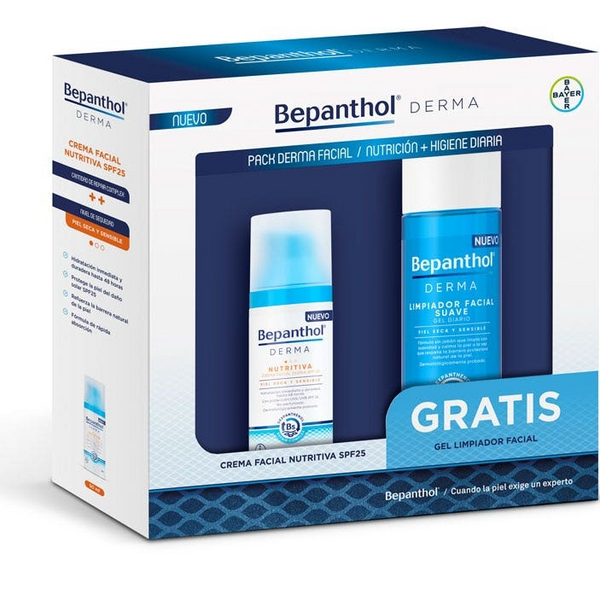 Bepanthol Derma Crema Facial SPF25 50 ml + Gel Facial GRATIS