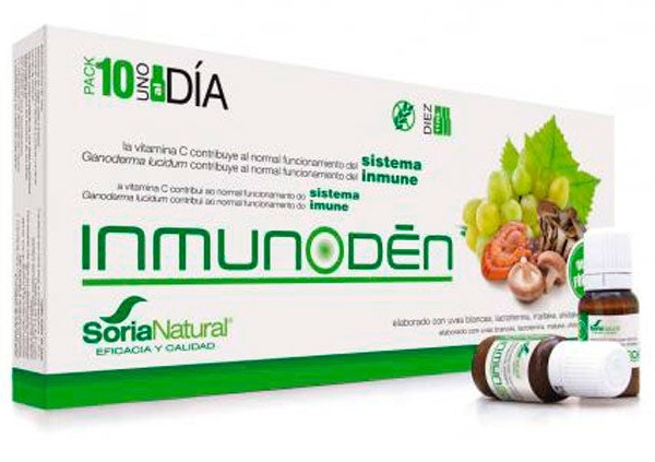 Soria Natural Inmunoden 10 Viales de 11 ml