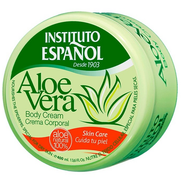 Instituto Español Crema Corporal Aloe Vera 400 ml
