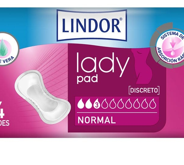 Lindor Lady Pad Normal Compresas 14 Uds