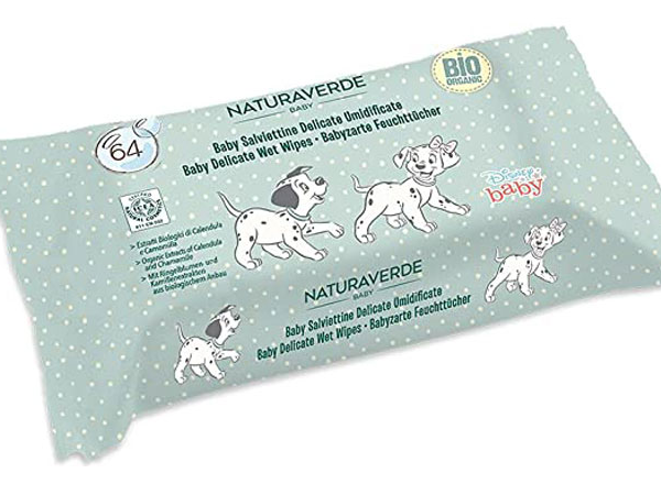 Naturaverde Toallitas Bebé Caléndula BIO 64 Uds