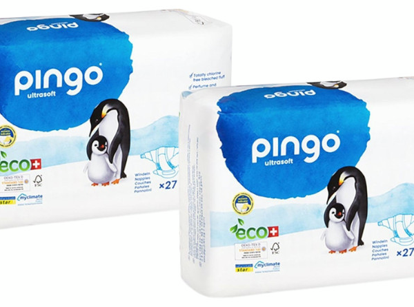 Pingo Pañales Ecológicos Recién Nacido T1 (2-5 kg) 2x27 uds
