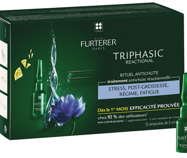 René Furterer Triphasic Reactional Tratamiento Anticaída 12 uds