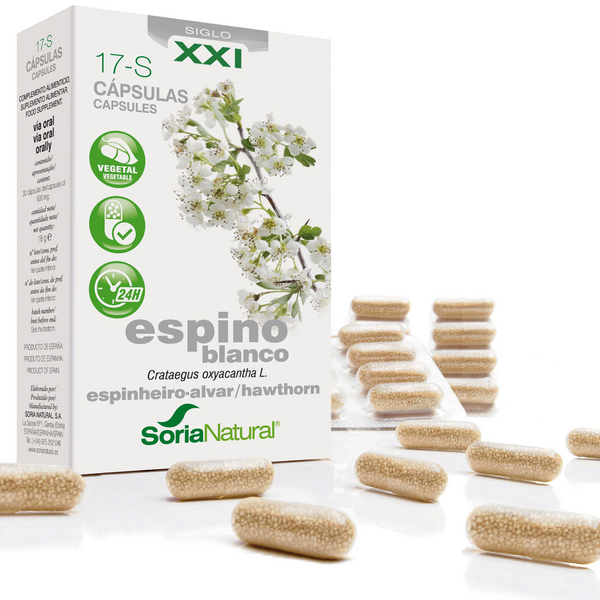Soria Natural S.XXI 17-S Espino Blanco 30 Cápsulas