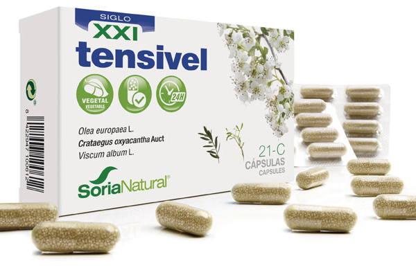 Soria Natural S.XXI 21-C Tensivel 30 Cápsulas