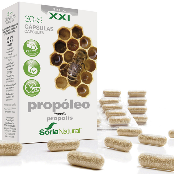 Soria Natural S.XXI Propóleo 30 Cápsulas