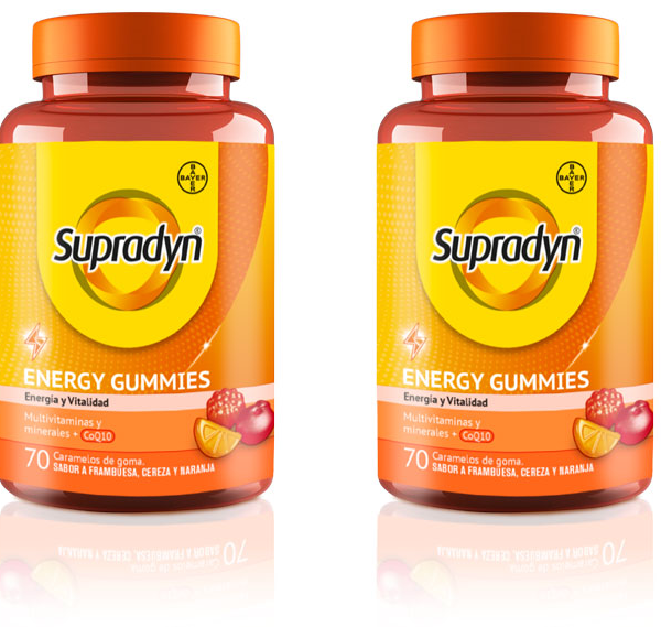 Supradyn Energy Gummies Vitaminas y Energía 2X70 Gominolas FORMATO AHORRO